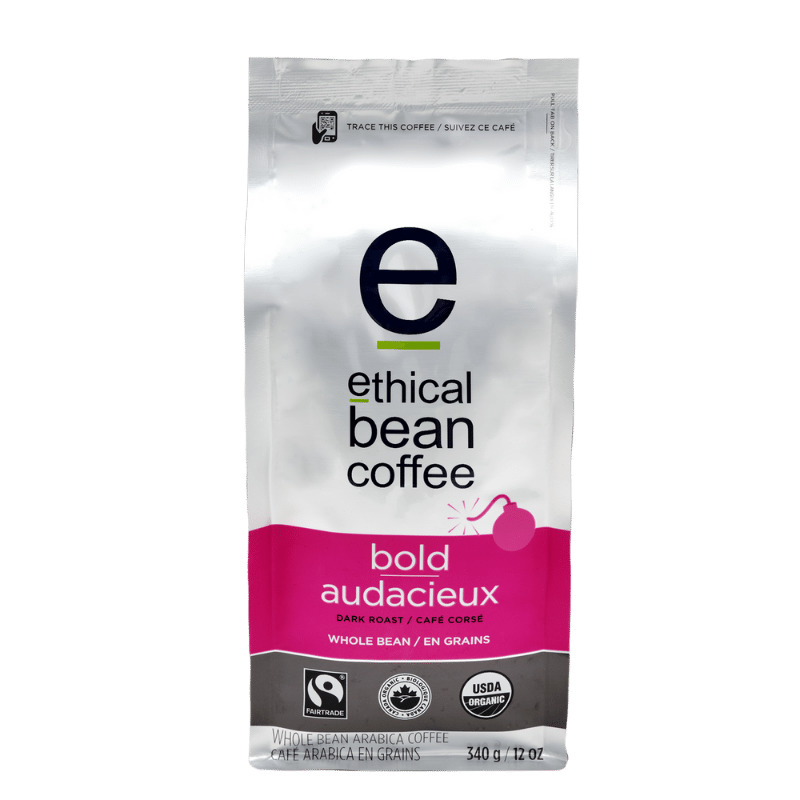 bold dark whole bean coffee - Ethical Bean Coffee