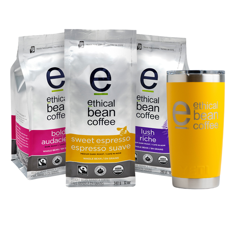 ethical-bean-bundle-whole-bean-3-pack-yeti-travel-mug-yellow
