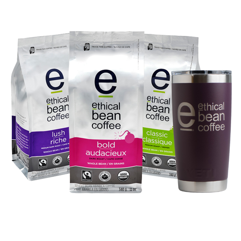 ethical-bean-bundle-whole-bean-3-pack-yeti-travel-mug-purple