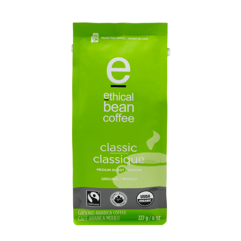classic ground - Ethical Bean Coffee Canada