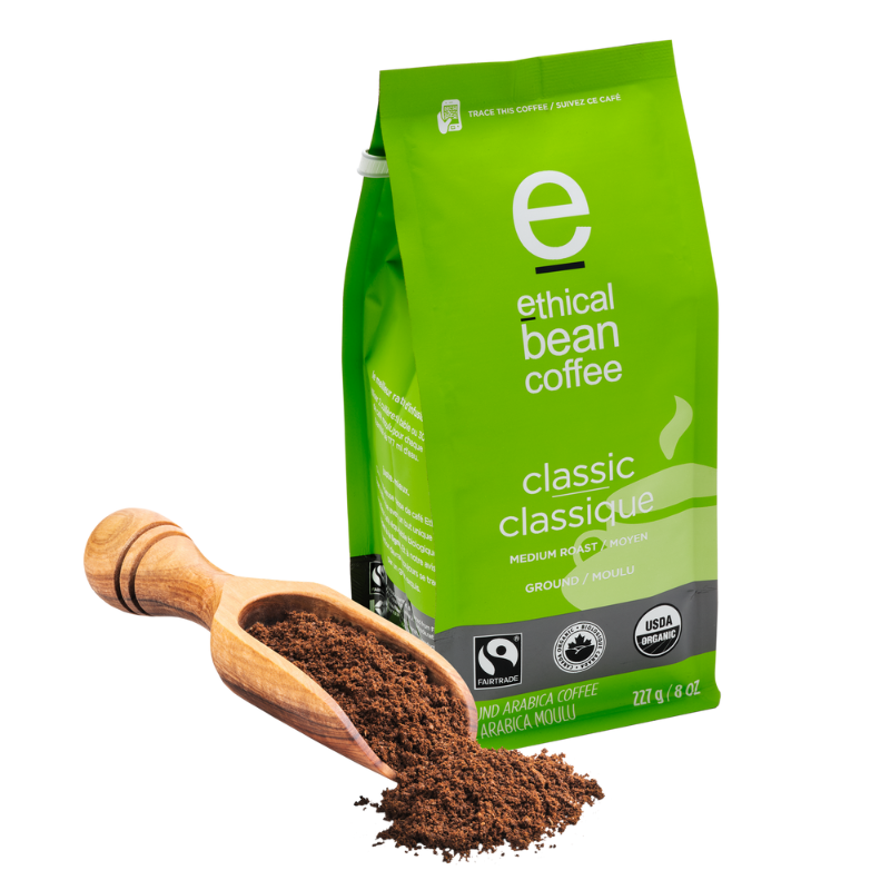 classic ground - Ethical Bean Coffee Canada