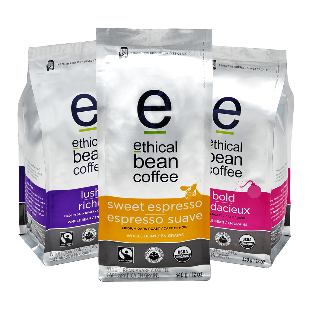 Whole Bean 3 Pack - New - Ethical Bean Coffee Canada